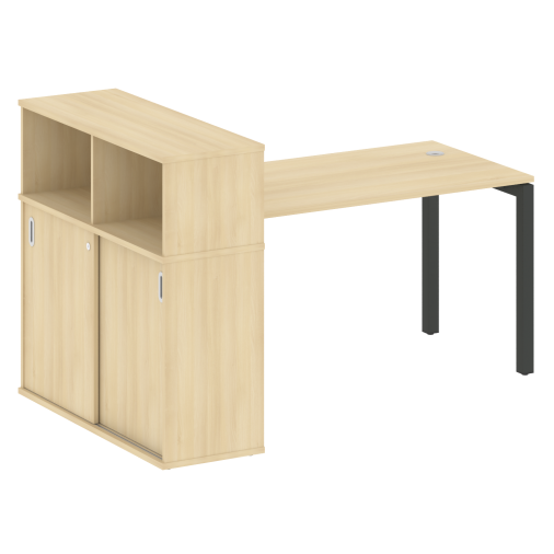 Стол письменный с опорным шкафом-купе 50БП.РС-СШК-3.3